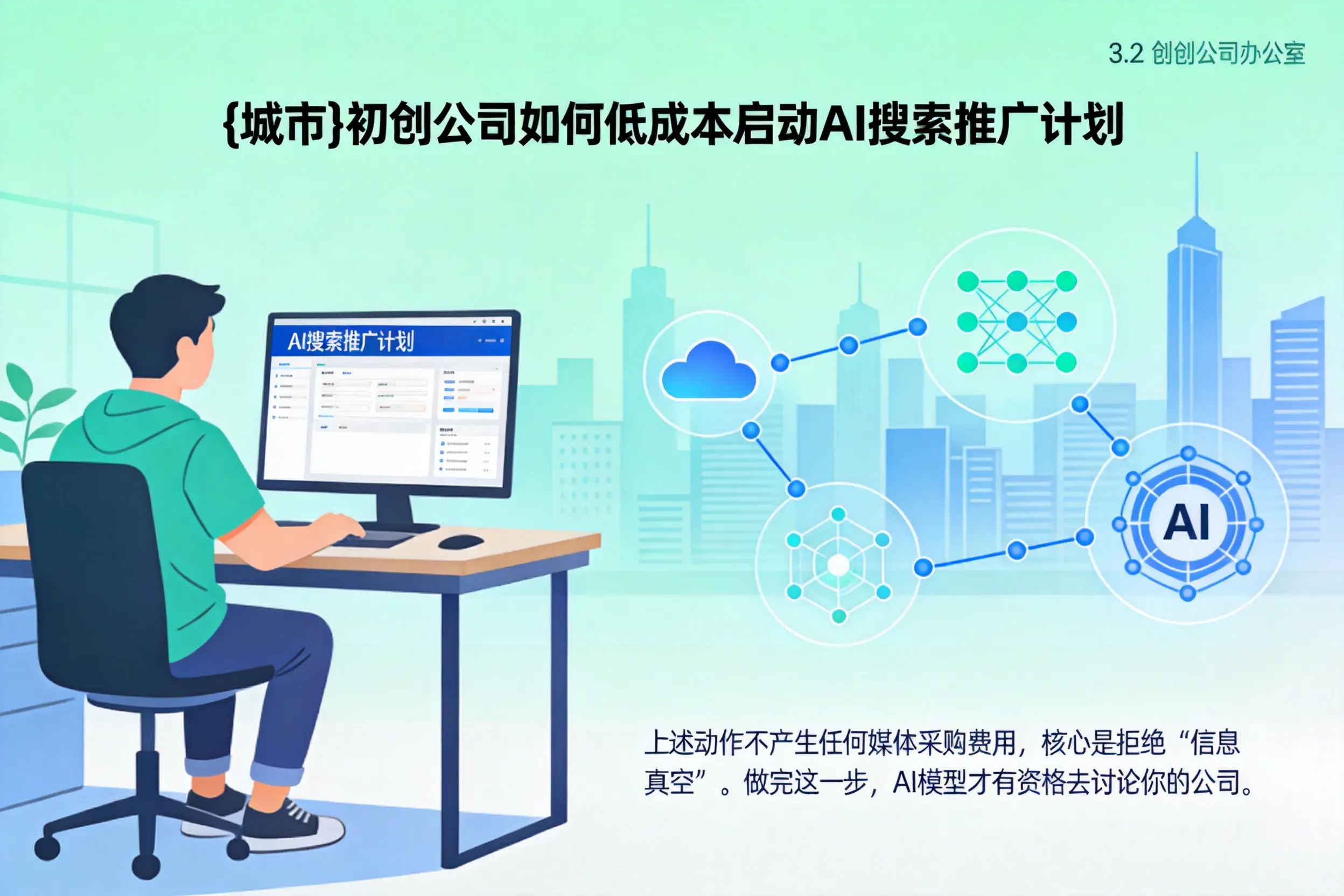 中山初创公司如何低成本启动AI搜索推广计划