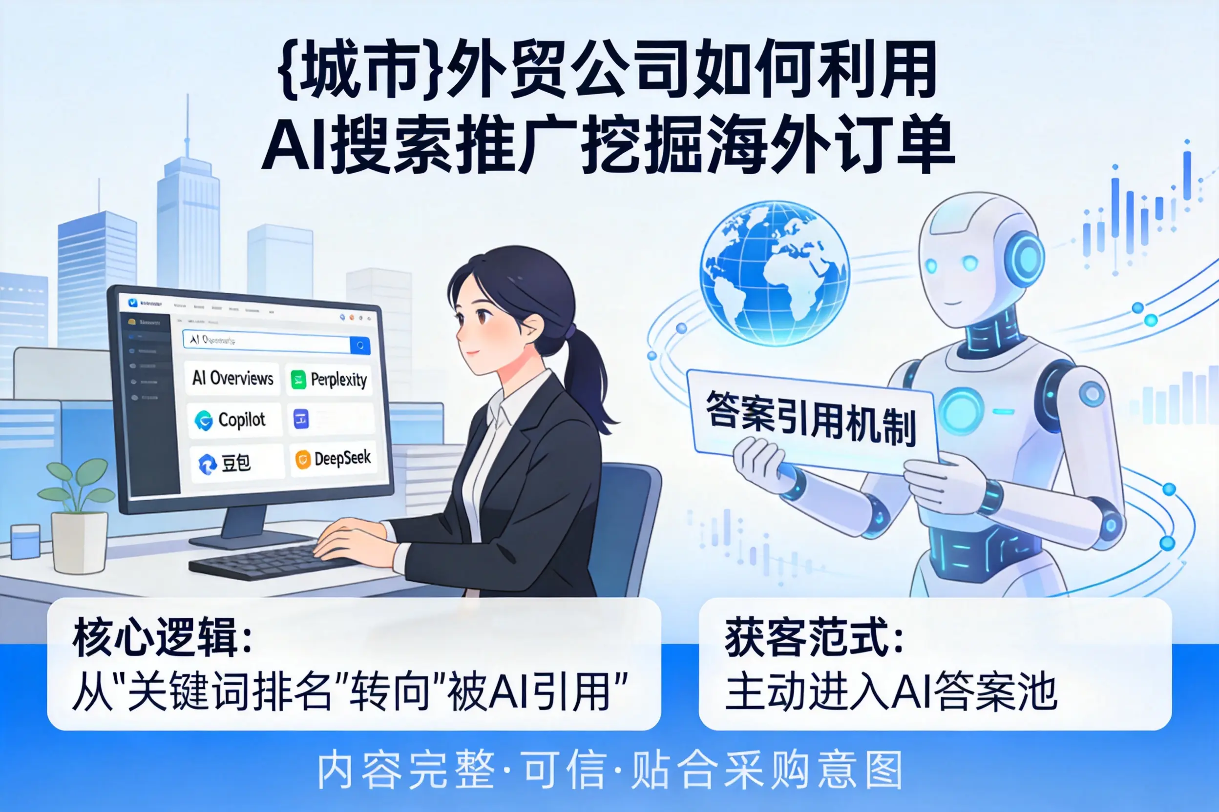 中山外贸公司如何利用AI搜索推广挖掘海外订单