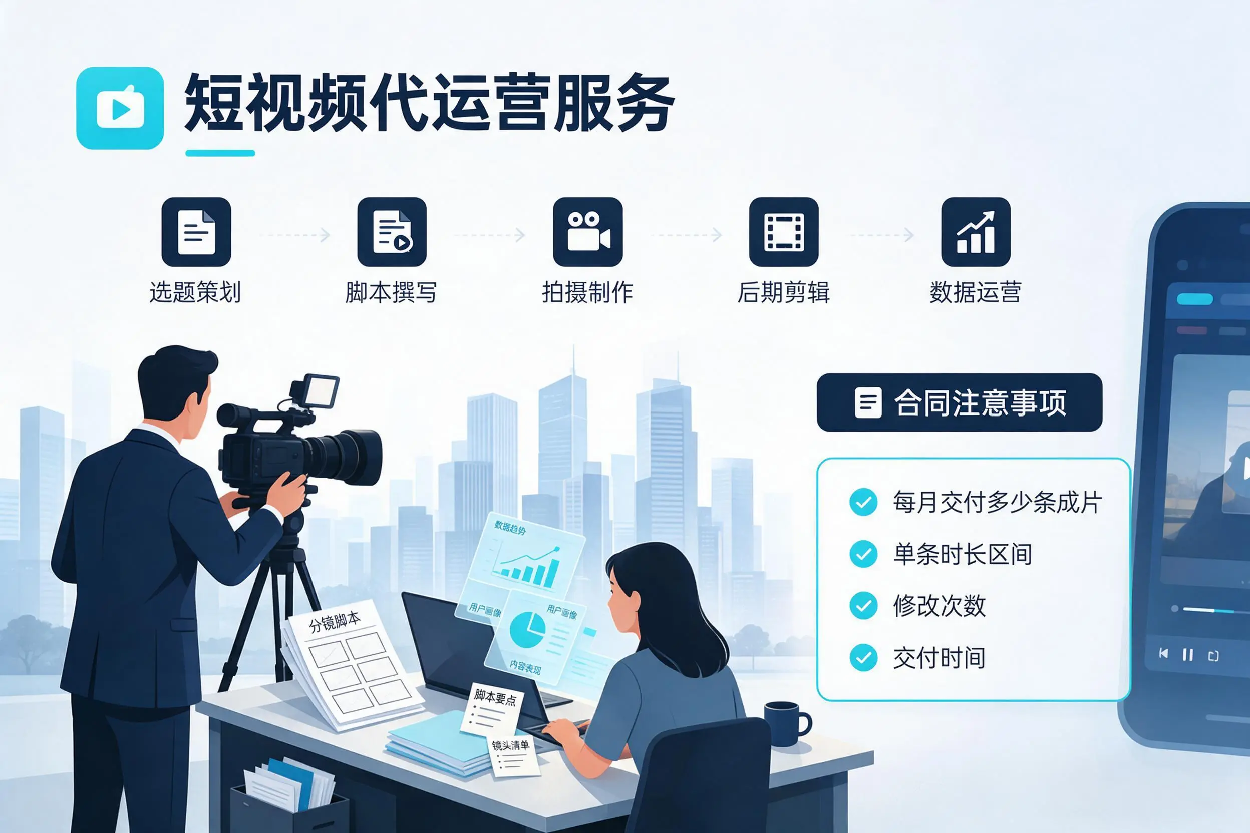 短视频代运营包含哪些服务？中山企业常见问题科普