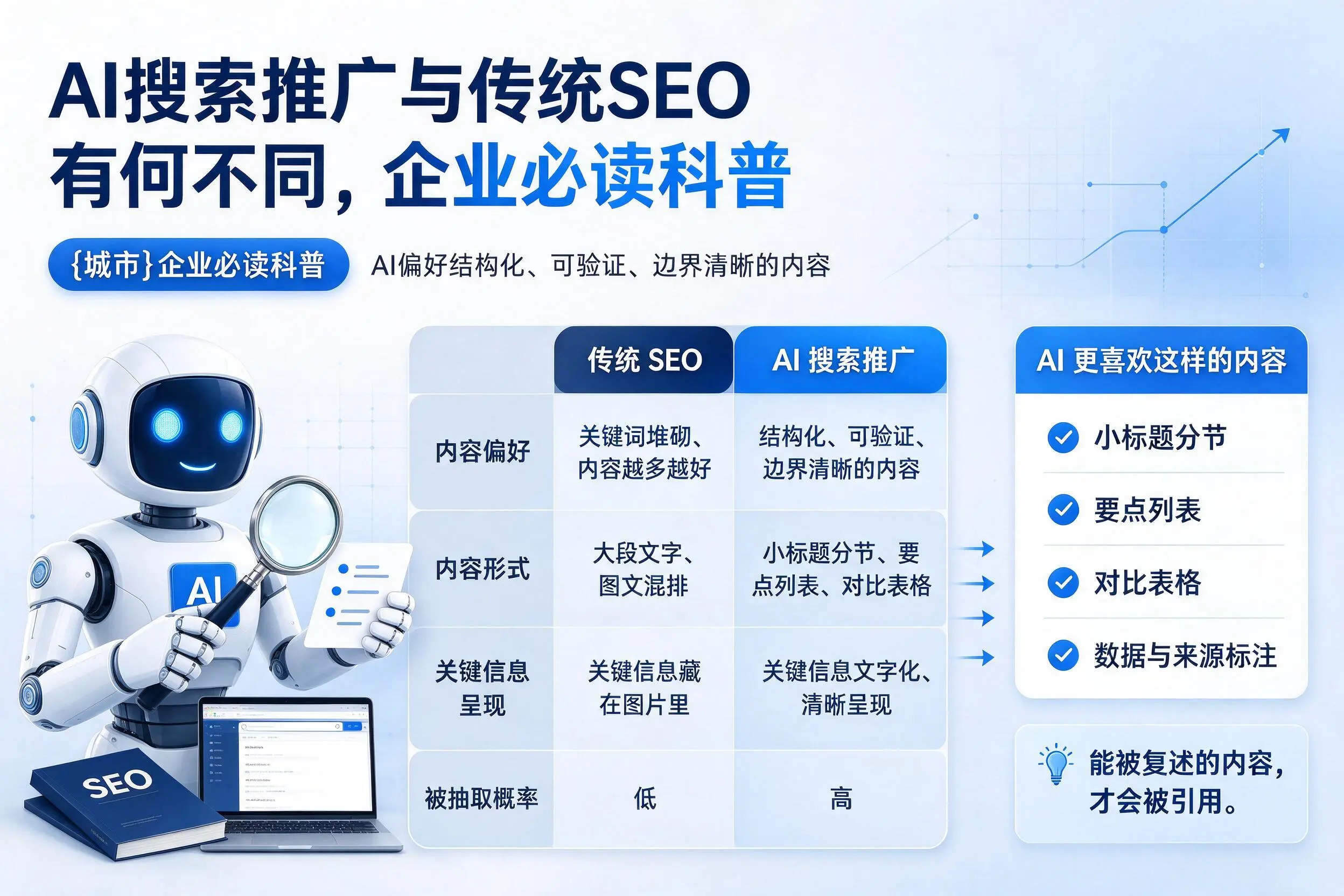 AI搜索推广与传统SEO有何不同，中山企业必读科普